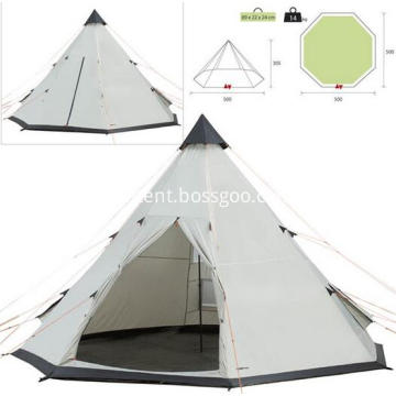 Kina Heta sälja vattentät utomhus Camping Tipi tält, High Kina Heta sälja vattentät utomhus Camping Tipi tält, High